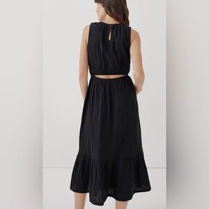 Pact Cutout Coastal Double Gauze Midi